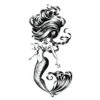 Tatouage Temporaire Sirène
