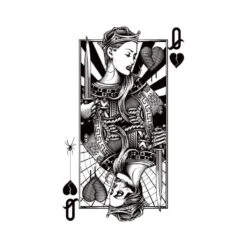 Tatouage Dentelle Dame De Cœur