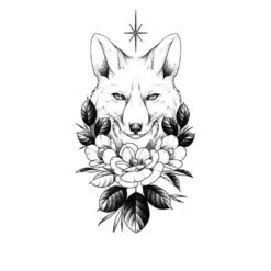 Tatouage Temporaire Renard