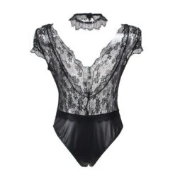 Body Dentelle Noir Grande Taille -Universdentelle BodyDentelleNoirGrandeTaille 4