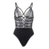 Body Dentelle Noir Pour Femme