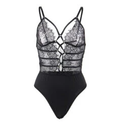 Universdentelle 15 Body Dentelle Noir Pour Femme
