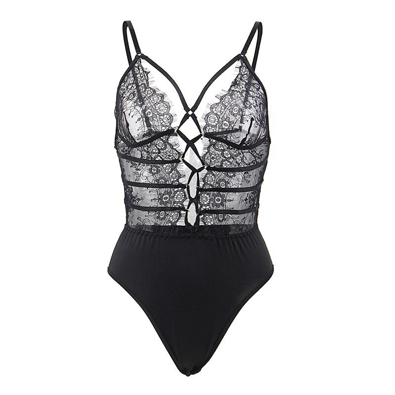 Body Dentelle Noir Pour Femme 1 Body Dentelle Noir Pour Femme