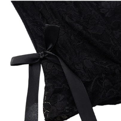 Body Noir Dentelle Femme 4 Body Noir Dentelle Femme – Image 4