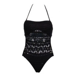 Maillot De Bain Noir Dentelle