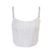 Corset Dentelle Blanc