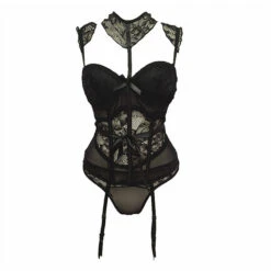 Corset Dentelle Collier