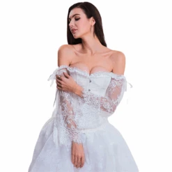 Universdentelle -Universdentelle CorsetMancheLongueDentelle 1