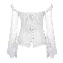 Corset Manche Longue Dentelle 10 Corset Manche Longue Dentelle -Universdentelle CorsetMancheLongueDentelle 3
