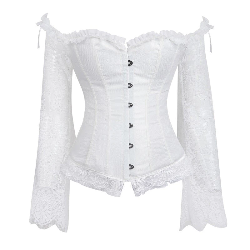 Corset Manche Longue Dentelle 1 Corset Manche Longue Dentelle