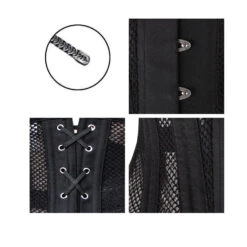 Corset Noir Dentelle -Universdentelle CorsetNoirDentelle 5