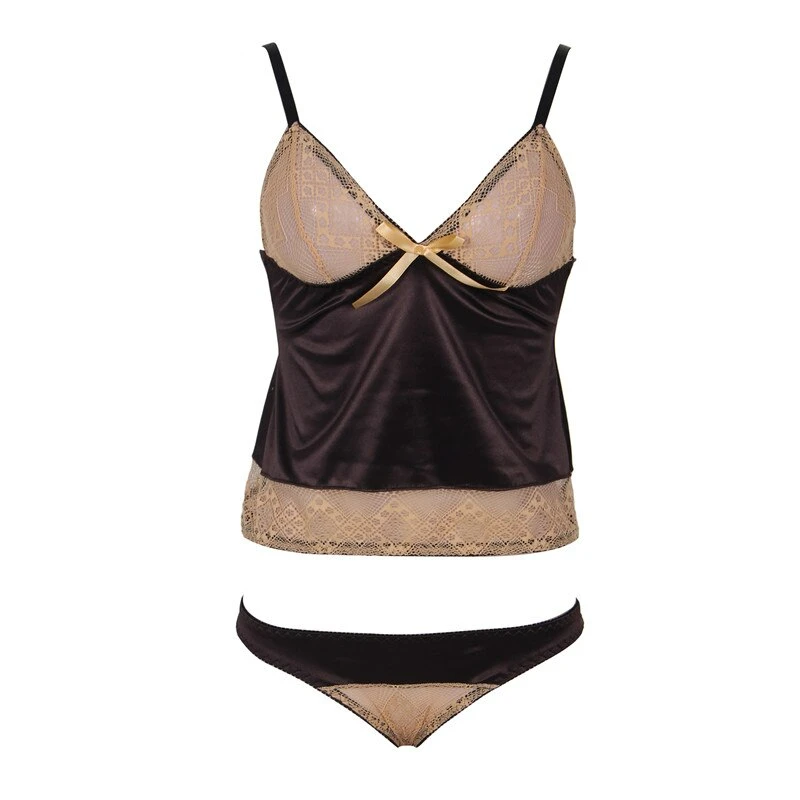 Crop Top Dentelle Beige 1 Crop Top Dentelle Beige