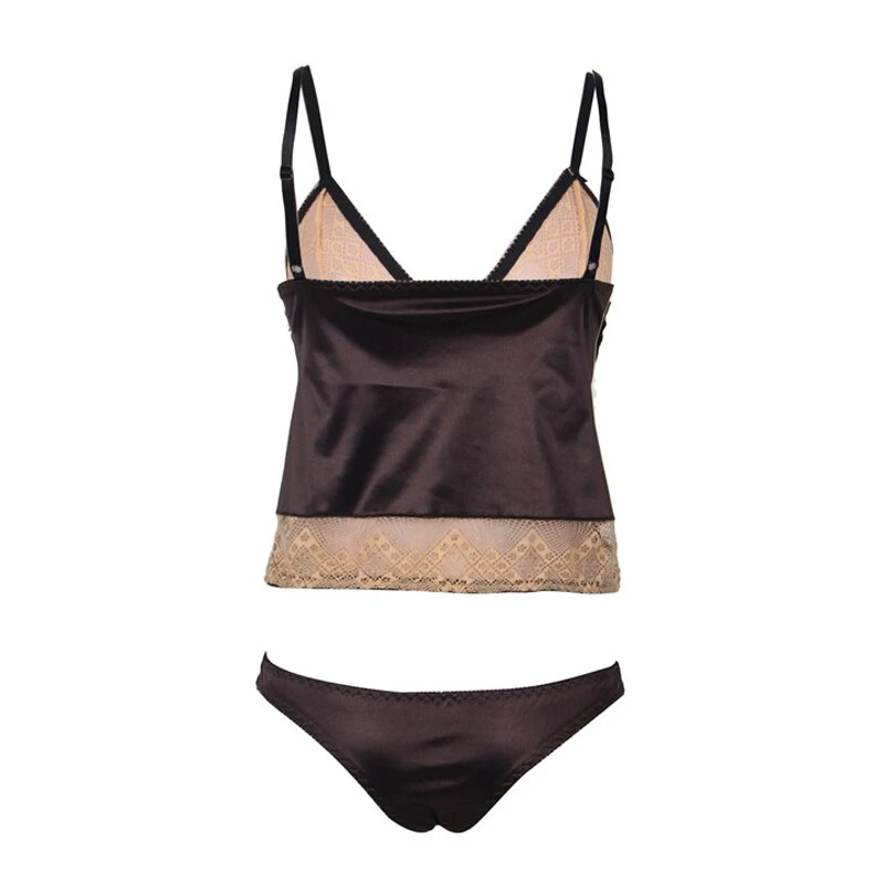 Crop Top Dentelle Beige 3 Crop Top Dentelle Beige – Image 3