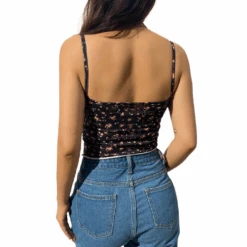 Crop Top En Dentelle Noir -Universdentelle CropTopenDentelleNoir 2