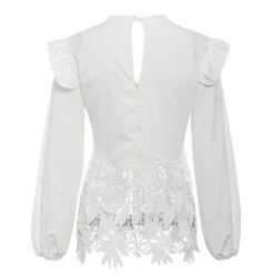 Haut Blanc Dentelle -Universdentelle HautBlancDentelle 3