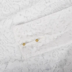 Haut Dentelle Blanc Col Montant -Universdentelle HautDentelleBlancColMontant 2