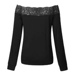 Haut Dentelle Épaule Dénudée -Universdentelle HautDentelleEpauleDenudee 5