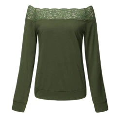 Haut Dentelle Épaule Dénudée -Universdentelle HautDentelleEpauleDenudee 7