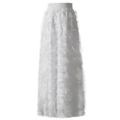 Jupe Dentelle Longue Femme