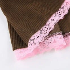 Jupe Dentelle Marron -Universdentelle JupeDentelleMarron 2