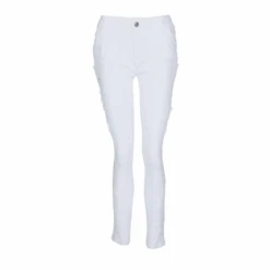 Pantalon Blanc Dentelle