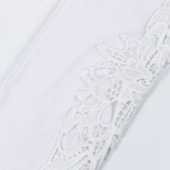 Pantalon Blanc Dentelle -Universdentelle PantalonBlancDentelle 2