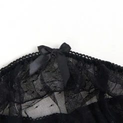 Porte Jarretelle Dentelle Noir -Universdentelle PorteJarretelleDentelleNoir 1