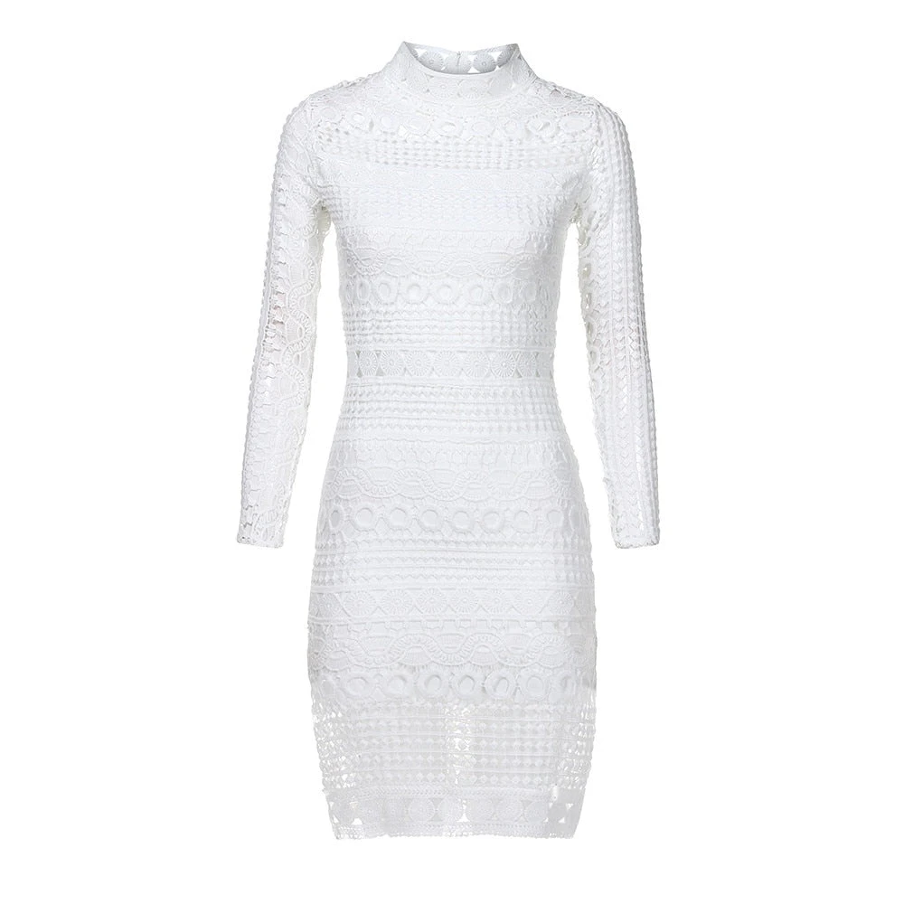Robe Blanche Dentelle Manche Longue 1 Robe Blanche Dentelle Manche Longue