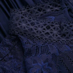 Robe Bleu Marine Dentelle 8 Robe Bleu Marine Dentelle -Universdentelle RobeBleuMarineDentelle 1