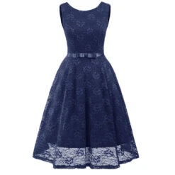 Robe Cocktail Dentelle -Universdentelle RobeCocktailDentelle 2