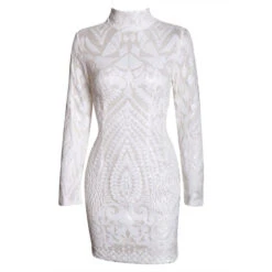 Robe Dentelle Blanche Courte