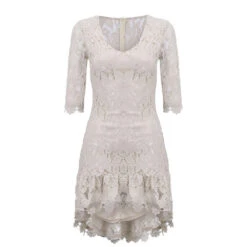 Robe Dentelle Bohème Couleur