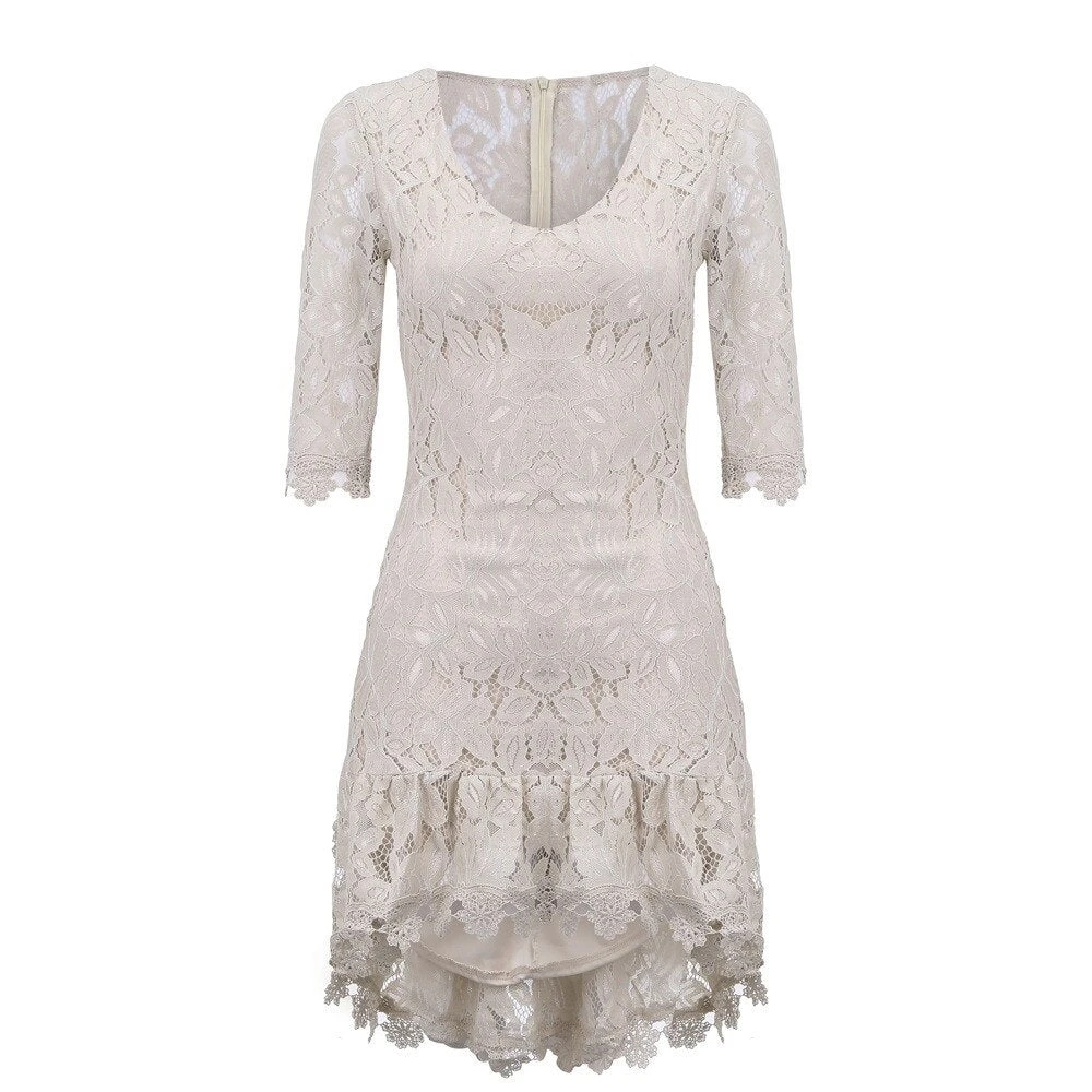 Robe Dentelle Bohème Couleur 1 Robe Dentelle Bohème Couleur