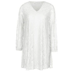 Robe Dentelle Courte Fleurie