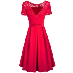 Robe Dentelle Mi-Longue -Universdentelle RobeDentelleMi Longue 6