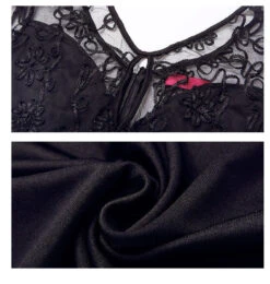 Robe Dentelle Noire Femme -Universdentelle RobeDentelleNoireFemme 1