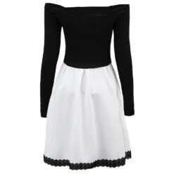 Robe Dentelle Noir Et Blanc -Universdentelle RobeDentelleNoiretBlanc 3