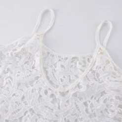 Robe Dentelle Plage Blanche -Universdentelle RobeDentellePlageBlanche 3