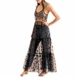 Robe Dentelle Transparente Longue -Universdentelle RobeDentelleTransparenteLongue 1