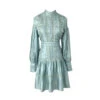 Robe Dentelle Turquoise