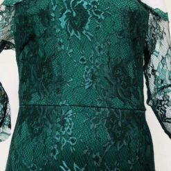 Robe Dentelle Vert Emeraude -Universdentelle RobeDentelleVertEmeraude 2