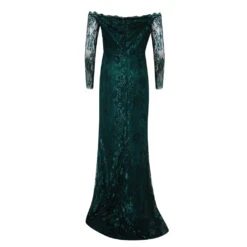 Robe Dentelle Vert Emeraude -Universdentelle RobeDentelleVertEmeraude 4