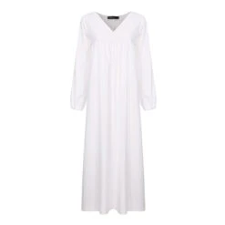 Robe Longue Dentelle Manche Longue