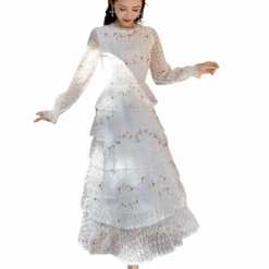 Robe Longue Dentelle -Universdentelle RobeLongueDentelle 3