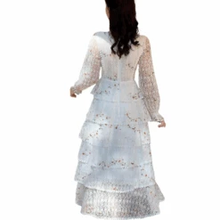 Robe Longue Dentelle -Universdentelle RobeLongueDentelle 5