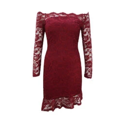 Robe Manches Dentelle