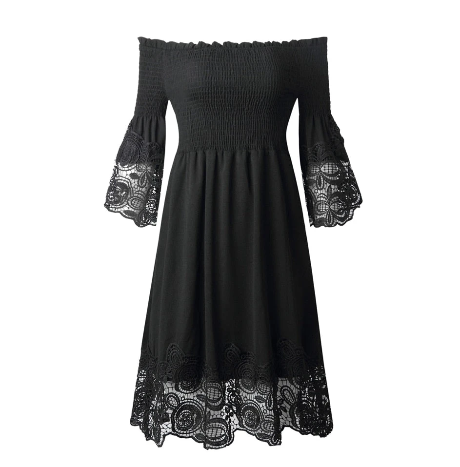 Robe Noir Dentelle 1 Robe Noir Dentelle
