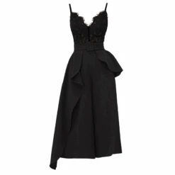 Robe Noire Dentelle