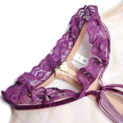 Robe Rose Poudré Dentelle -Universdentelle RobeRosePoudreDentelle 4