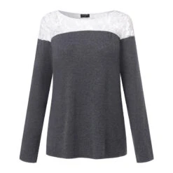 Sous-Pull Dentelle Manche Longue -Universdentelle Sous PullDentelleMancheLongue 2